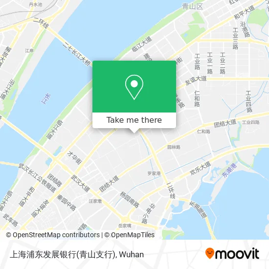上海浦东发展银行(青山支行) map