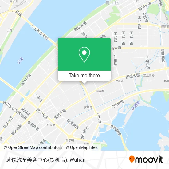 速锐汽车美容中心(铁机店) map