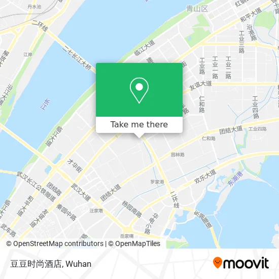 豆豆时尚酒店 map
