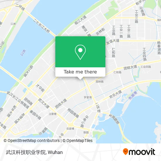 武汉科技职业学院 map