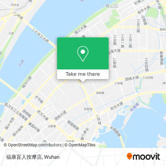 福康盲人按摩店 map