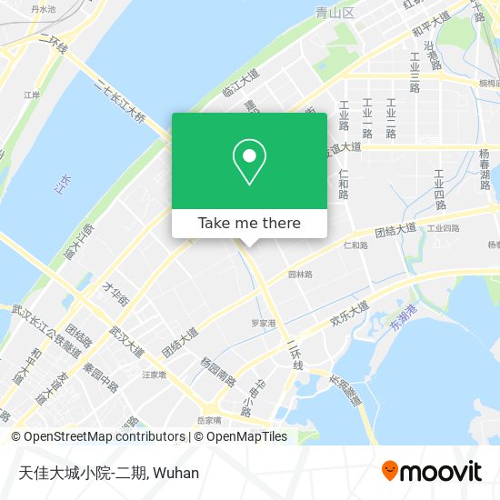 天佳大城小院-二期 map