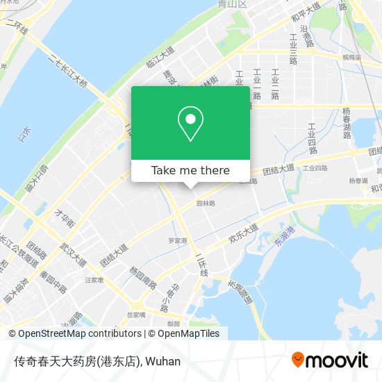 传奇春天大药房(港东店) map