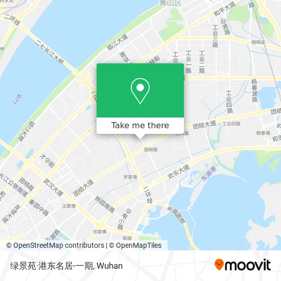 绿景苑·港东名居-一期 map