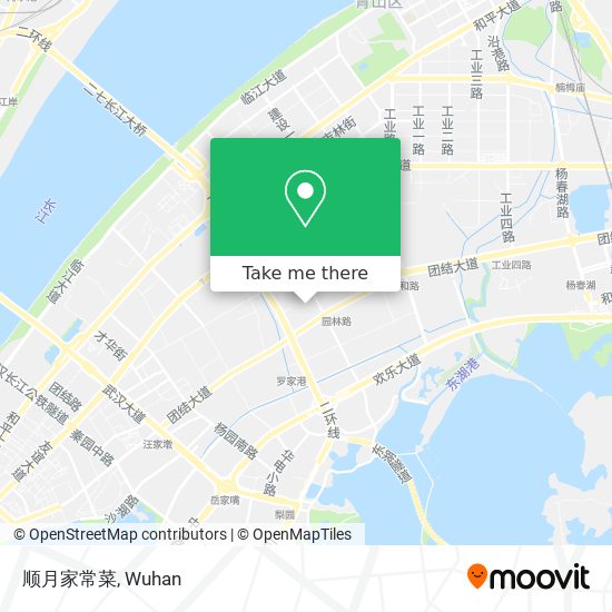 顺月家常菜 map