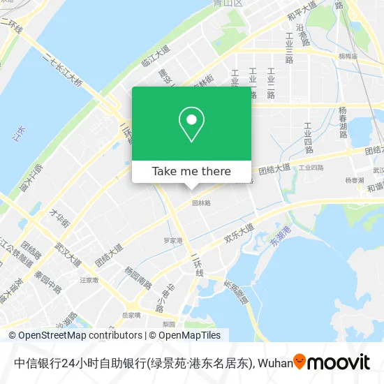 中信银行24小时自助银行(绿景苑·港东名居东) map