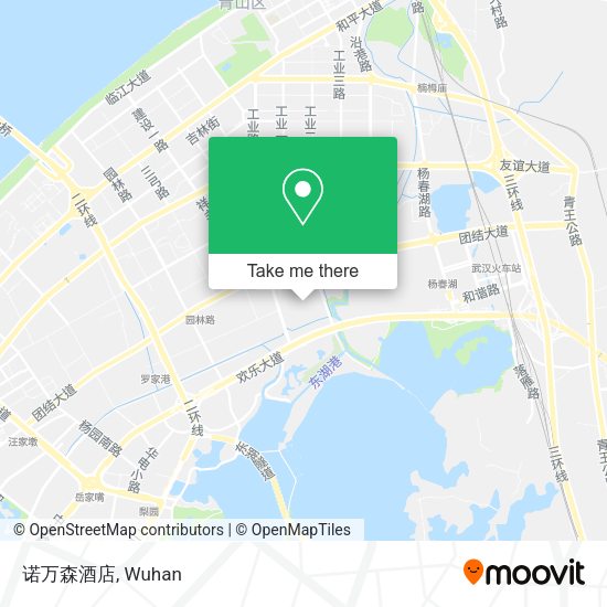 诺万森酒店 map