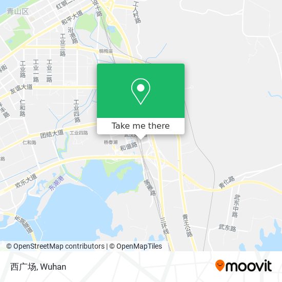 西广场 map
