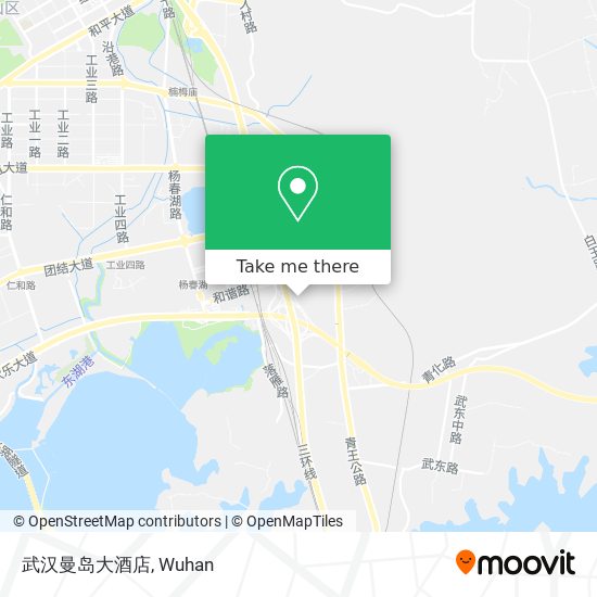 武汉曼岛大酒店 map