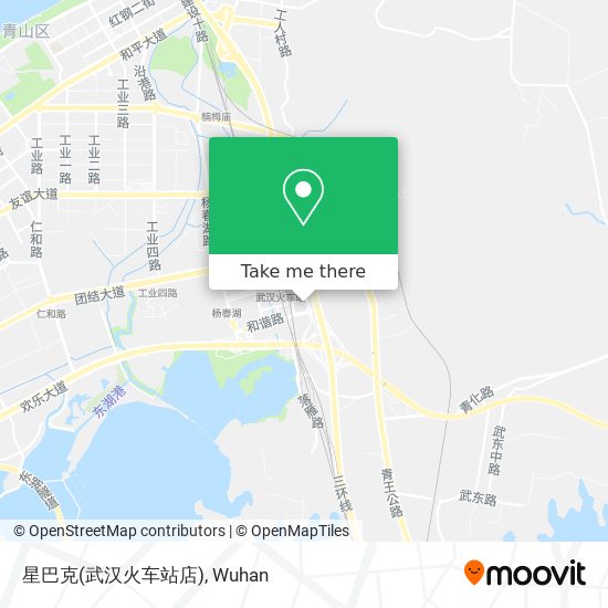 星巴克(武汉火车站店) map