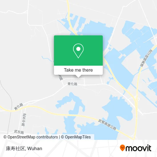 康寿社区 map