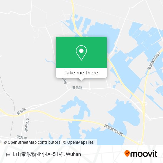 白玉山泰乐物业小区-51栋 map