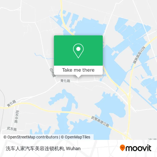 洗车人家汽车美容连锁机构 map