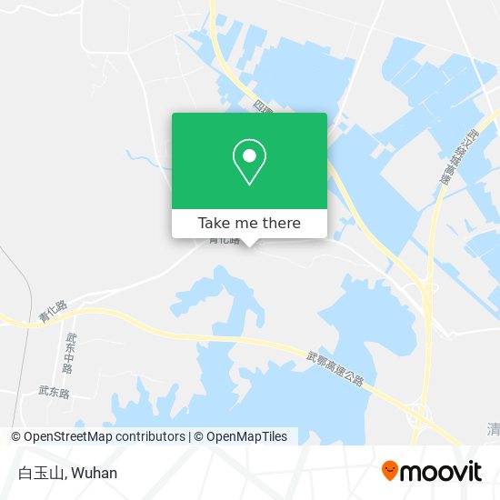 白玉山 map