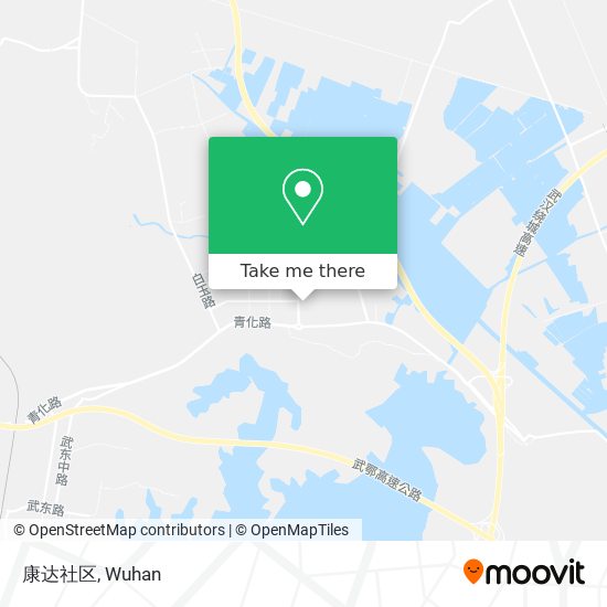 康达社区 map