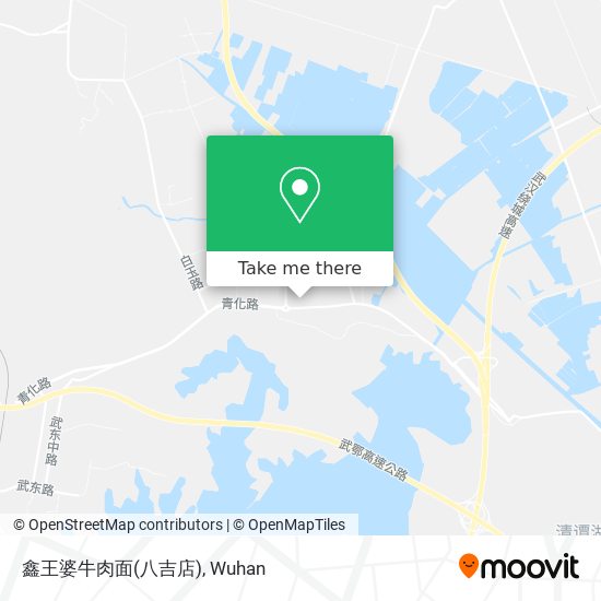 鑫王婆牛肉面(八吉店) map