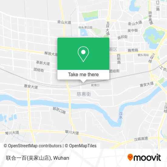 联合一百(吴家山店) map
