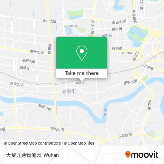 天黎九通物流园 map