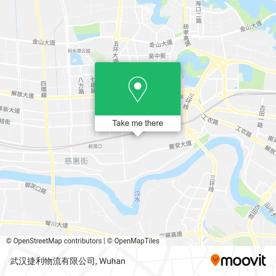 武汉捷利物流有限公司 map