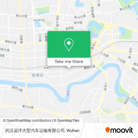 武汉远洋大型汽车运输有限公司 map