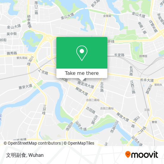 文明副食 map