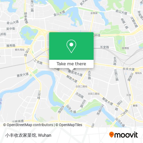 小丰收农家菜馆 map