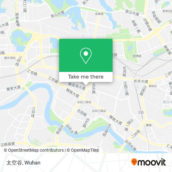 太空谷 map
