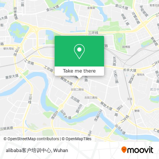 alibaba客户培训中心 map