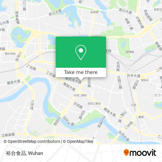 裕合食品 map