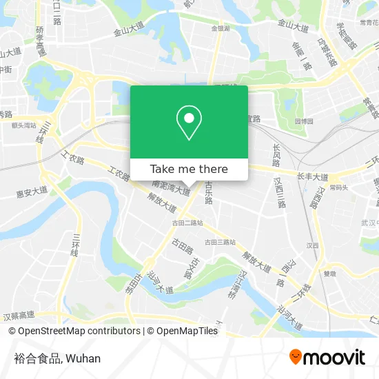 裕合食品 map