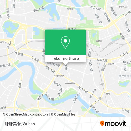 胖胖美食 map