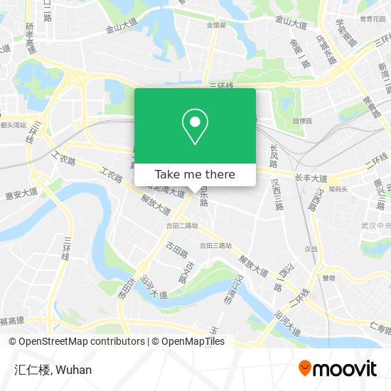 汇仁楼 map