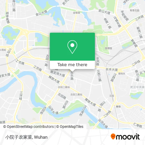 小院子农家菜 map
