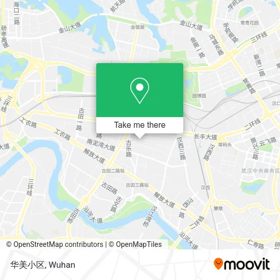 华美小区 map