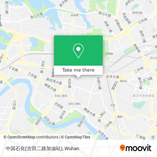 中国石化(古田二路加油站) map