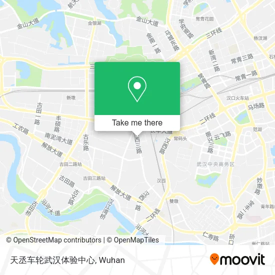 天丞车轮武汉体验中心 map