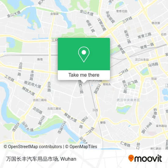 万国长丰汽车用品市场 map