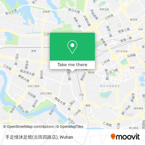 手足情沐足馆(古田四路店) map