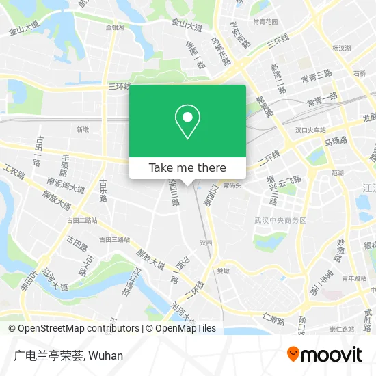 广电兰亭荣荟 map
