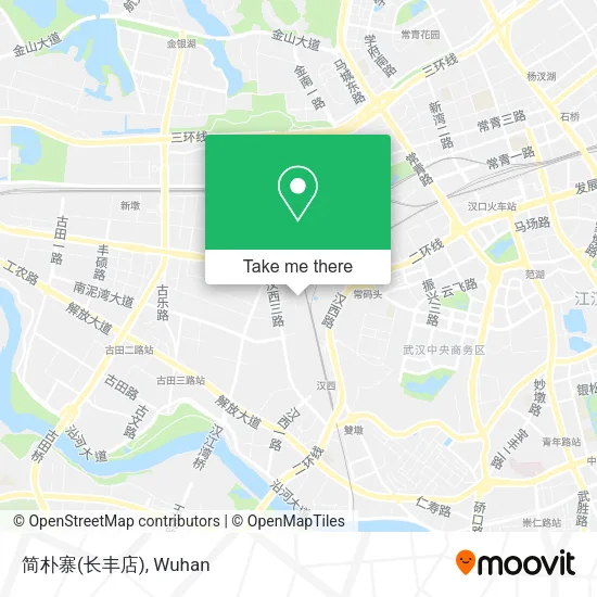 简朴寨(长丰店) map