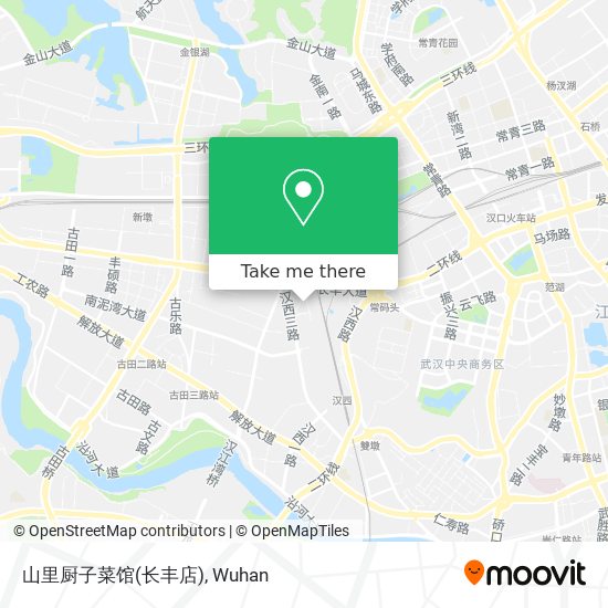 山里厨子菜馆(长丰店) map