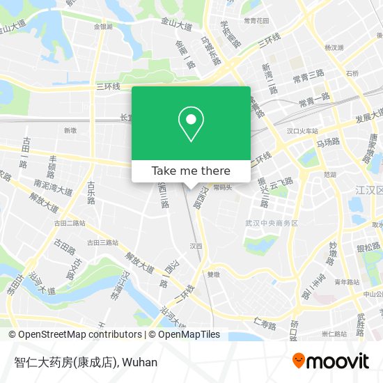 智仁大药房(康成店) map