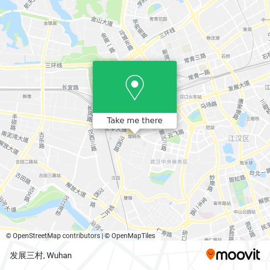 发展三村 map