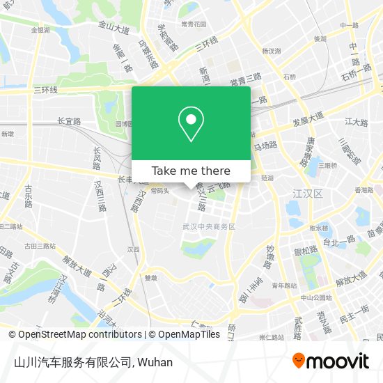 山川汽车服务有限公司 map