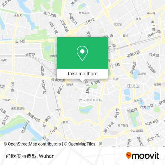 尚欧美丽造型 map