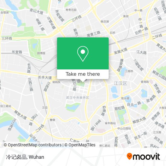 冷记卤品 map