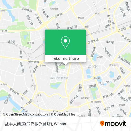 益丰大药房(武汉振兴路店) map