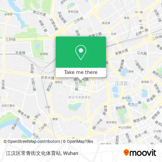 江汉区常青街文化体育站 map