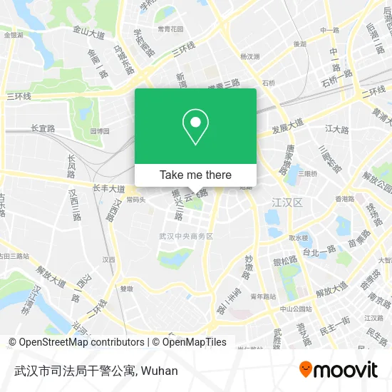 武汉市司法局干警公寓 map