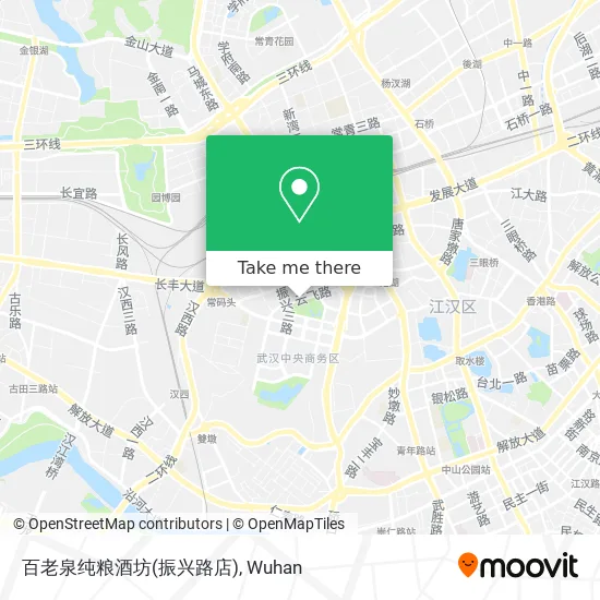 百老泉纯粮酒坊(振兴路店) map